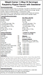 Weight Gainer Protein (Mass Gainer)