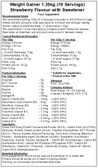 Weight Gainer Protein (Mass Gainer)