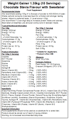 Weight Gainer Protein (Mass Gainer)