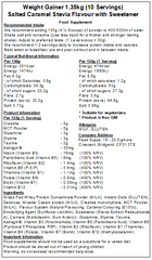 Weight Gainer Protein (Mass Gainer)