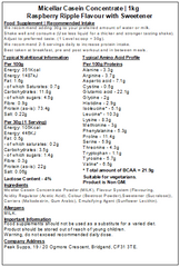Micellar Casein Concentrate Protein Powder