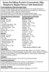 Whey Protein Concentrate 80% - Grass Fed