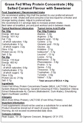 Whey Protein Concentrate 80% - Grass Fed