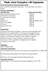 Peak Joint Complex Capsules