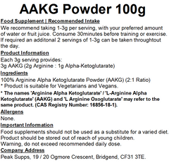 AAKG Arginine Alpha Ketoglutarate (2:1) Powder
