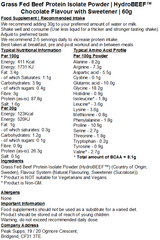 Grass Fed Hydrolysed Beef Protein Isolate 95% - HydroBEEF™