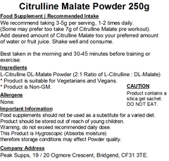 Citrulline Malate Powder (2:1)