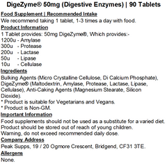 Digestive Enzymes (DigeZyme®) - Vegan