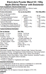 Electrolyte Powder Blend V2 (Calcium, Magnesium, Potassium & Sodium)