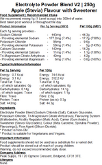 Electrolyte Powder Blend V2 (Calcium, Magnesium, Potassium & Sodium)