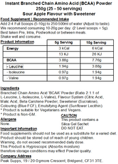 iBCAA Powder 2:1:1 (Instant BCAA) Vegan
