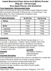 iBCAA Powder 2:1:1 (Instant BCAA) Vegan