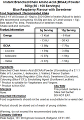 iBCAA Powder 2:1:1 (Instant BCAA) Vegan