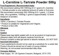 L-Carnitine L-Tartrate Powder