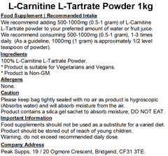 L-Carnitine L-Tartrate Powder