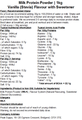 Milk Protein Concentrate Powder