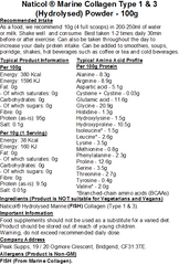Naticol® Marine Collagen Type 1 & 3 (Hydrolysed) Powder
