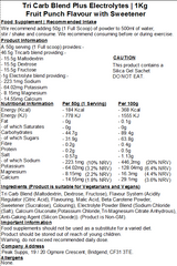 Tri Carb Plus - Carbohydrate & Electrolyte Blend