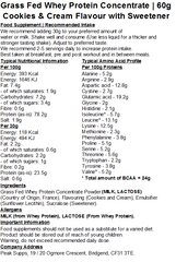 Whey Protein Grass Fed - 60g Sample Bundle