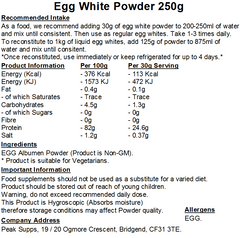 Egg White Powder