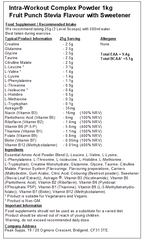 Intra Workout Powder