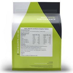 Peak Supps Bone, Muscle & Nerve Complex – Magnesium, Vit A, D3, K2, Zinc, Copper, Bioperine
