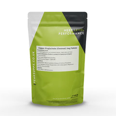 Peak Supps Copper Bisglycinate (Chelated) 2mg Tablets