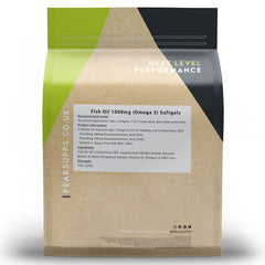 Peak Supps Fish Oil (Omega 3) Softgels