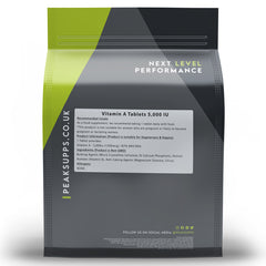 Peak Supps Vitamin A 5,000 IU Tablets