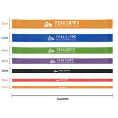 Peak Supps Resistance Exercise Bands - Long Loop (1m)