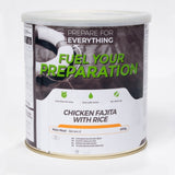 Chicken Fajita With Rice - 800g (8 Servings) - Freeze Dried Long Life (25 Year) Emergency Food