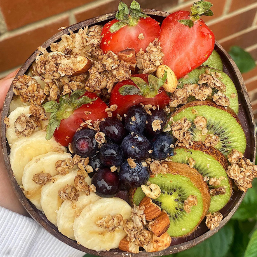 High Protein Açai Bowl Loaded With Fruit