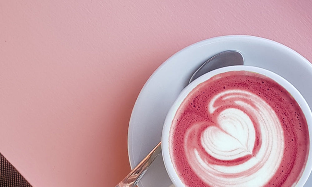 Immunity Boosting Pink Latte
