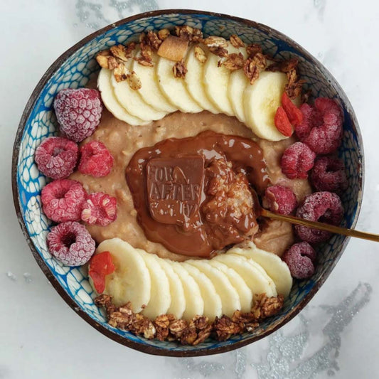 Chocolate Raspberry Oats Bowl