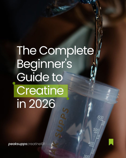 The Complete Beginner's Guide to Creatine in 2026 | Benefits, Science, & Common Myths