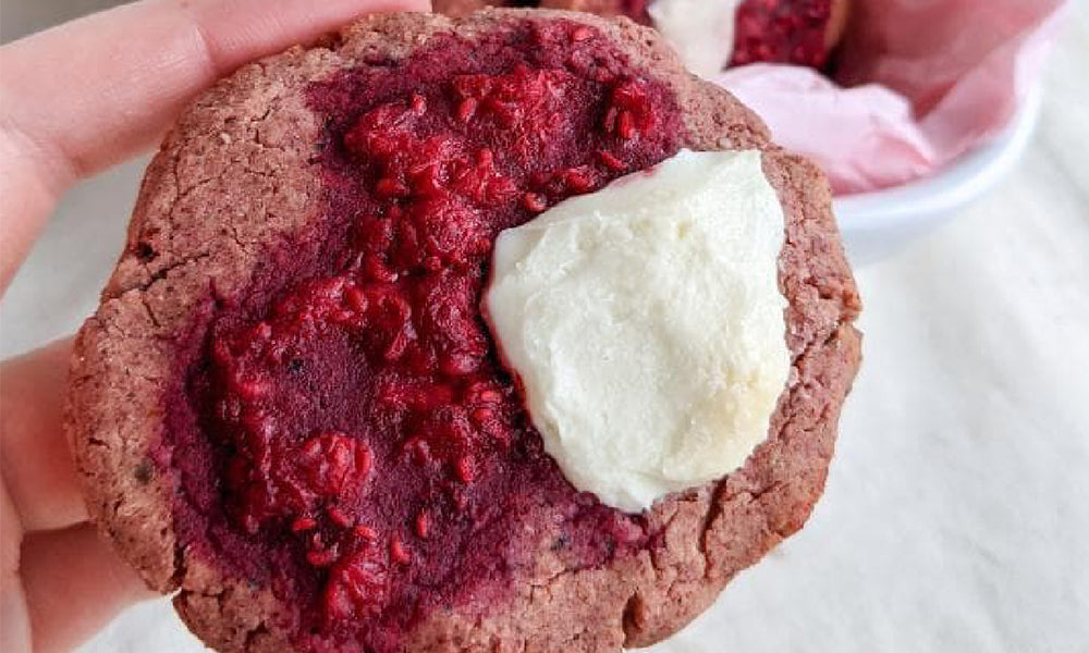 Red Berry & White Chocolate Cookies