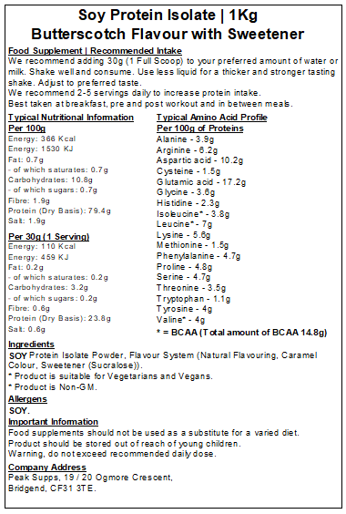 Soy Protein Isolate 90%