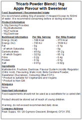 Tri Carb Powder - Triple Carbohydrate (Maltodextrin, Dextrose & Fructose)