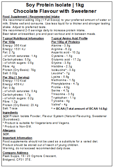 Soy Protein Isolate 90%