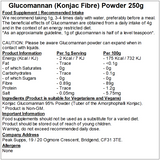 Glucomannan (Konjac Fibre) Powder