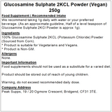 Glucosamine Sulphate 2KCl Powder