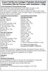 Grass Fed Collagen Protein Powder Hydrolysed (Bovine Type 1) - 90% Protein