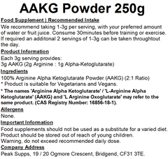 AAKG Arginine Alpha Ketoglutarate (2:1) Powder