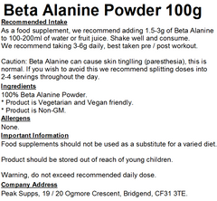 Beta Alanine Powder