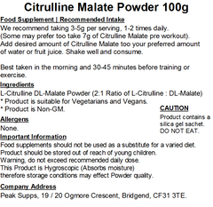 Citrulline Malate Powder (2:1)