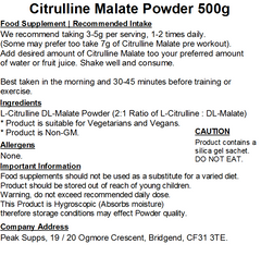 Citrulline Malate Powder (2:1)