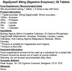 Digestive Enzymes (DigeZyme®) - Vegan