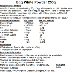 Egg White Powder