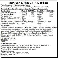 Hair, Skin, Nails Tablets v3