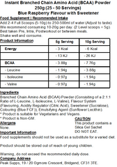 iBCAA Powder 2:1:1 (Instant BCAA) Vegan